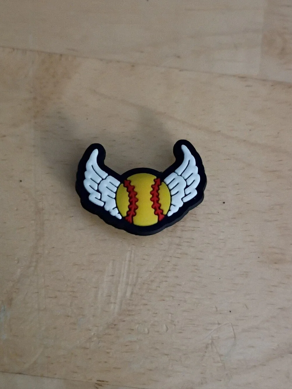 10 for $10 Jibbitz Croc Charms - Softball w/ Wings - Sports - New Shoe Charm